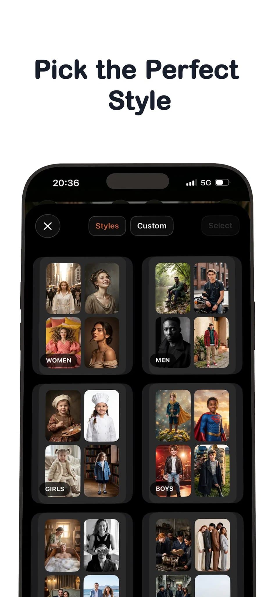 Madcam app screenshot